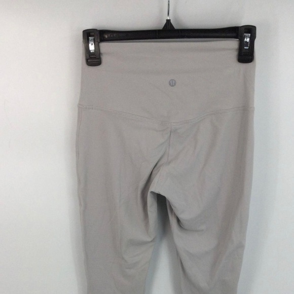 Lululemon pale gray/white leggings - Picture 2 of 4